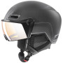 Skijaška kaciga Uvex HLMT 700 Visor crna BlackMat