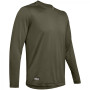 Muške funkcionalne majice Under Armour TAC Tech LS T tamna kaki