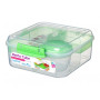 Kutija za ručak Sistema Bento Cube To Go 1,25L svijetlo zelena
