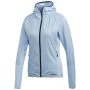 Ženska jakna Adidas Skycli Fl Jkt svijetlo plava Globl