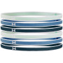 Rajf Under Armour Mini Headbands plava BlueNote/BlueFlannel/AquaBlue