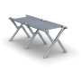 Klupa Dometic GO Compact Camp Bench siva