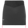Ženska zimska suknja Salewa Ortles Twr Stretch W Skirt crna BlackOut
