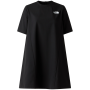 Ženska haljina The North Face Packable Short Sleeve Dress crna TNF BLACK