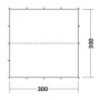 Zaklon Robens Tarp 3 x 3 m Exp