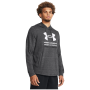 Muška dukserica Under Armour UA Rival Terry Graphic Hood siva Gray