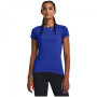 Ženska funkcionalna majica Under Armour HG Armour SS plava Team Royal / / Iridescent