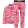 Dječje funkcionalno donje rublje Didriksons Jadis Kids Pr Set 5 Path Heather Pink ružičasta Path Heather Pink