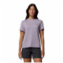 Ženska majica Columbia Parsons Point™ SS Logo Tee Ljubičasta Lavender Pearl Heather