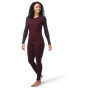 Ženska termo majica Smartwool W Classic Thermal Merino BL Pattern CB