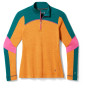 Ženska funkcionalna majica Smartwool W Classic Thrml Mrn Bl Colorbl 1/4 Zip B narančasta