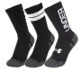 Set čarapa Under Armour Perf Tech Nov 3pk Crew crna/bijela Black/White