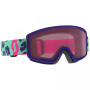 Skijaške naočale Scott Factor Ljubičasta mint green/neon pink/enhancer