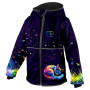 Dječja softshell jakna WAMU Dark Purple tamno ljubičasta DARK PURPLE