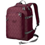 Ruksak Jack Wolfskin Berkeley 30 crvena GarnetRedGeometricLeaves