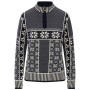 Ženski džemer Dale of Norway Vardåsen Fem Sweater tamno plava/bijela Marine Offwhite
