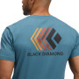Muška majica Black Diamond M Faded Ss Tee