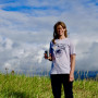 Ženska majica Fjällräven Hoja Iväg T-shirt W