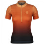 Ženski biciklistički dres Scott Endurance 15 SS narančasta