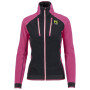 Ženska funkcionalna dukserica Karpos Alagna Evo W Jacket crna/ružičasta Black/Cabaret