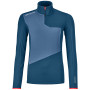 Ženska dukserica Ortovox Fleece Light Zip Neck W