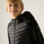Dječja jakna Regatta Junior Andreson Hybrid Black/Sealgr