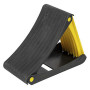 Sklopivi klin Bo-Camp Wheel block foldable crna/žuta