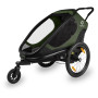 Prikolica za bicikl Hamax Outback one zelena/crna