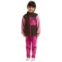 Dječja dukserica Didriksons Anten Kids Fullzip 2 Oyster Pink