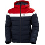 Muška zimska jakna Helly Hansen Bossanova Puffy Jacket plava / crvena