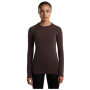 Ženska funkcionalna majica Icebreaker W Mer 260 Zoneknit Seamless LS Crewe