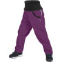 Dječje softshell hlače Unuo fleece Street Ljubičasta Blackberry