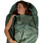 Umetak za vreću za spavanje Sea to Summit Silk Liner Stretch Panel Mummy zelena Eucalyptus