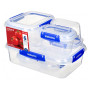 Kutija za hranu Sistema 6 Pack Starter Klip It Transparentna