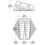 Izuzetno lagani šator Big Agnes Tiger Wall UL2 Solution Dye
