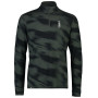 Muške funkcionalne majice Mons Royale Cascade Merino Flex 200 1/4 Zip Rosin Motion crna/siva RosinMotion