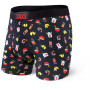 Bokserice Saxx Ultra Boxer Brief Fly crna BlackSoyHappy