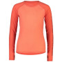 Ženska termo majica Mons Royale Bella Tech Ls W ružičasta HighVis