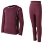 Dječji funkcionalni set Dare 2b Pow II Baselayer Set Huckleberry Tamno crvena Huckleberry
