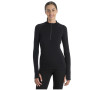 Ženska funkcionalna majica Icebreaker Women 300 MerinoFine™ Polar LS Half Zip