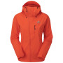 Ženska jakna Mountain Equipment Squall Hooded Wmns Jacket narančasta Kumquat