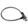 Lokot za bicikl Kryptonite KryptoFlex 1265 Key Cable crna Black