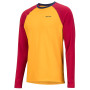 Muške funkcionalne majice Marmot Harrier LS Crew žuta GoldenSun/SiennaRed