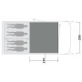 Tepisi za šator Outwell Flat Woven Carpet Greenwood 4