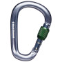 Karabiner Black Diamond Pearlock Screwgate siva gray