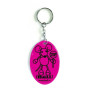 Privjesak Boll Reflective Pendant 3 ružičasta Magenta