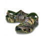 Dječje papuče Crocs Classic Camouflage Clog Army Green/Multi