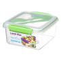 Kutija za užinu Sistema Lunch Plus To Go 1,2L svijetlo zelena