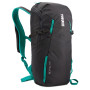 Ruksak Thule AllTrail 15L crna/zelena Obsidian/Bluegrass