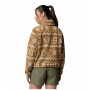 Ženska dukserica Columbia Helvetia™ II Printed Cropped Half Snap